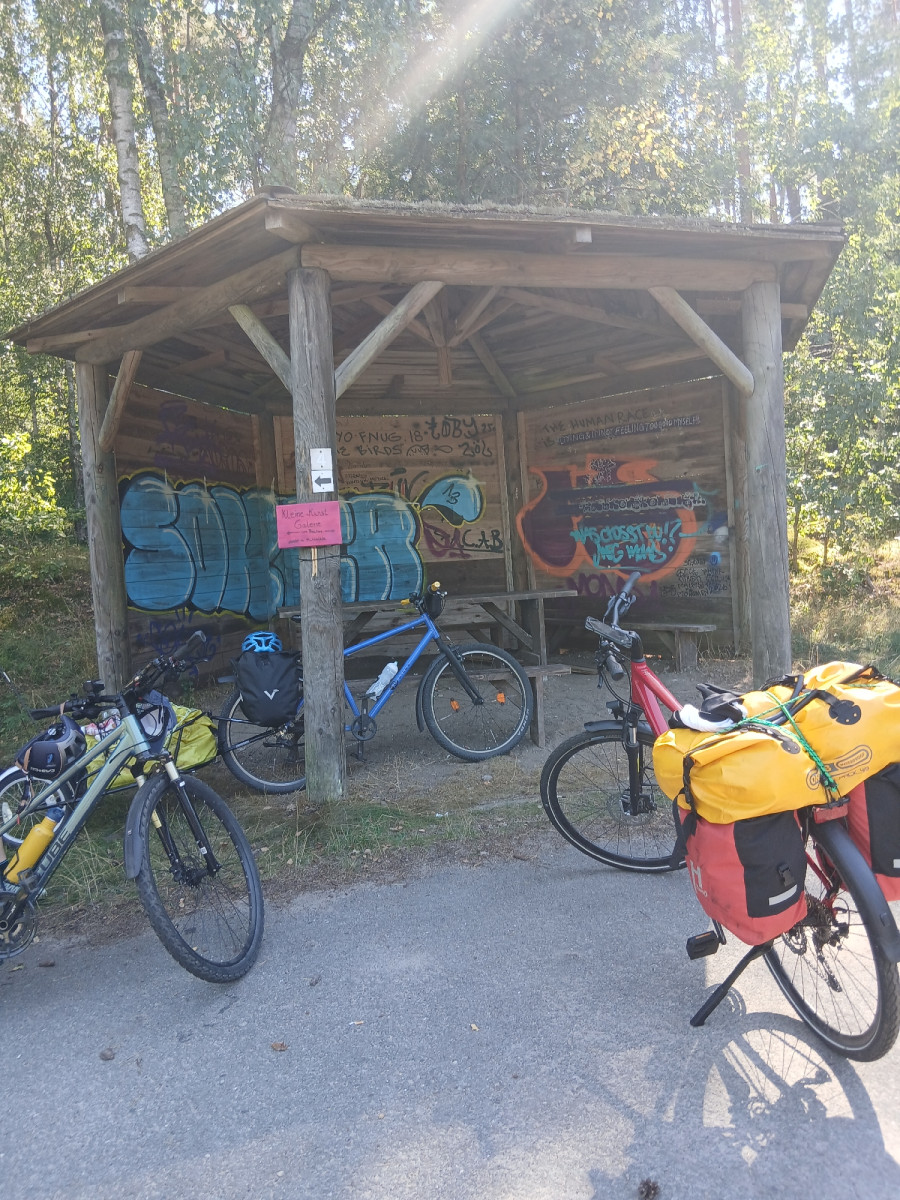Shelter near Sewekow