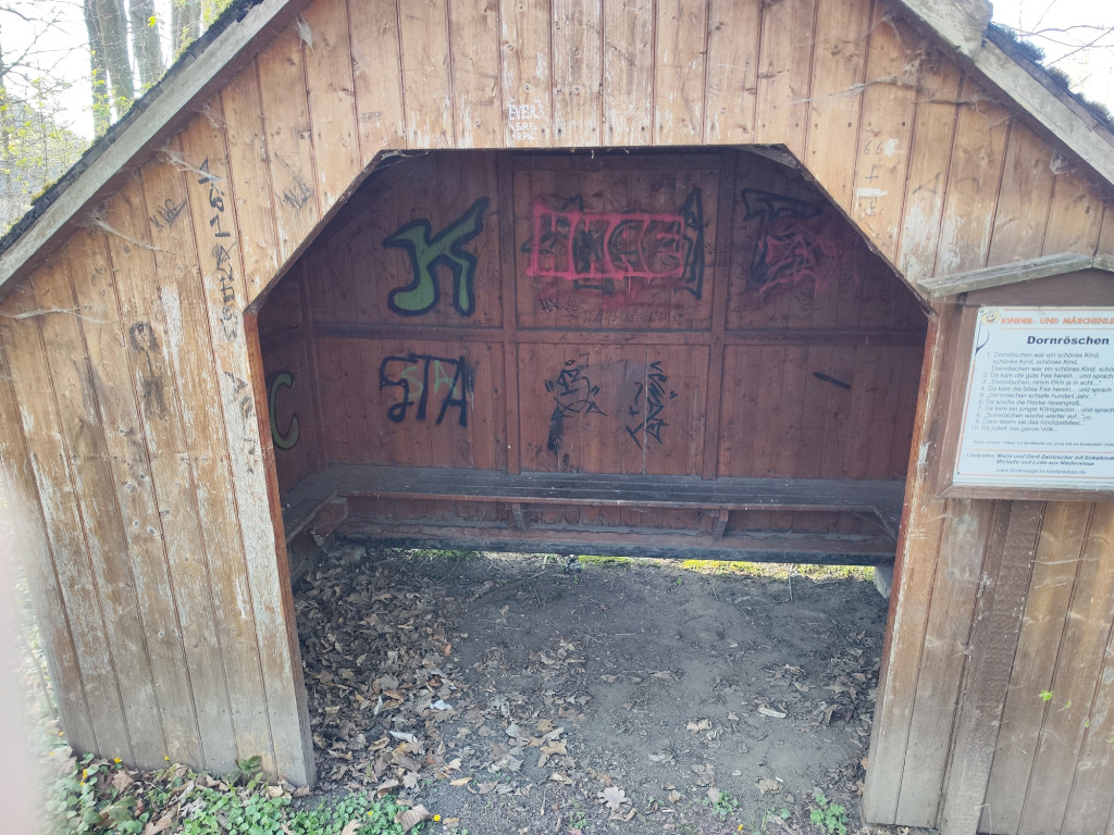 Lunch shelter near Oesterheltbücke