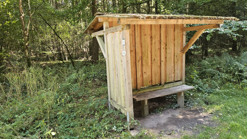 Lunch shelter near Postweg