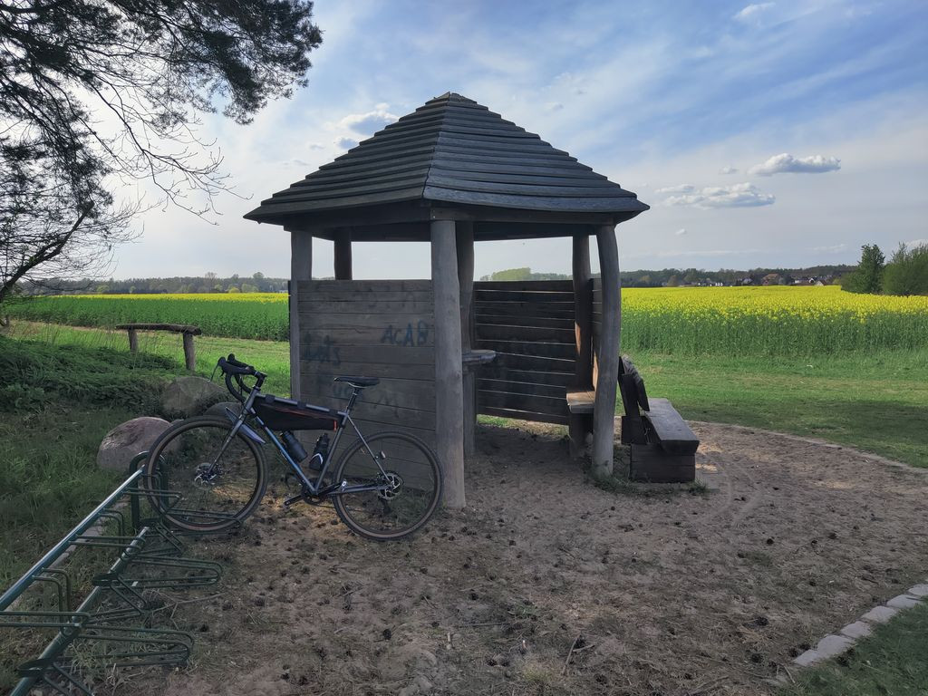 Unterstand nahe Bernau