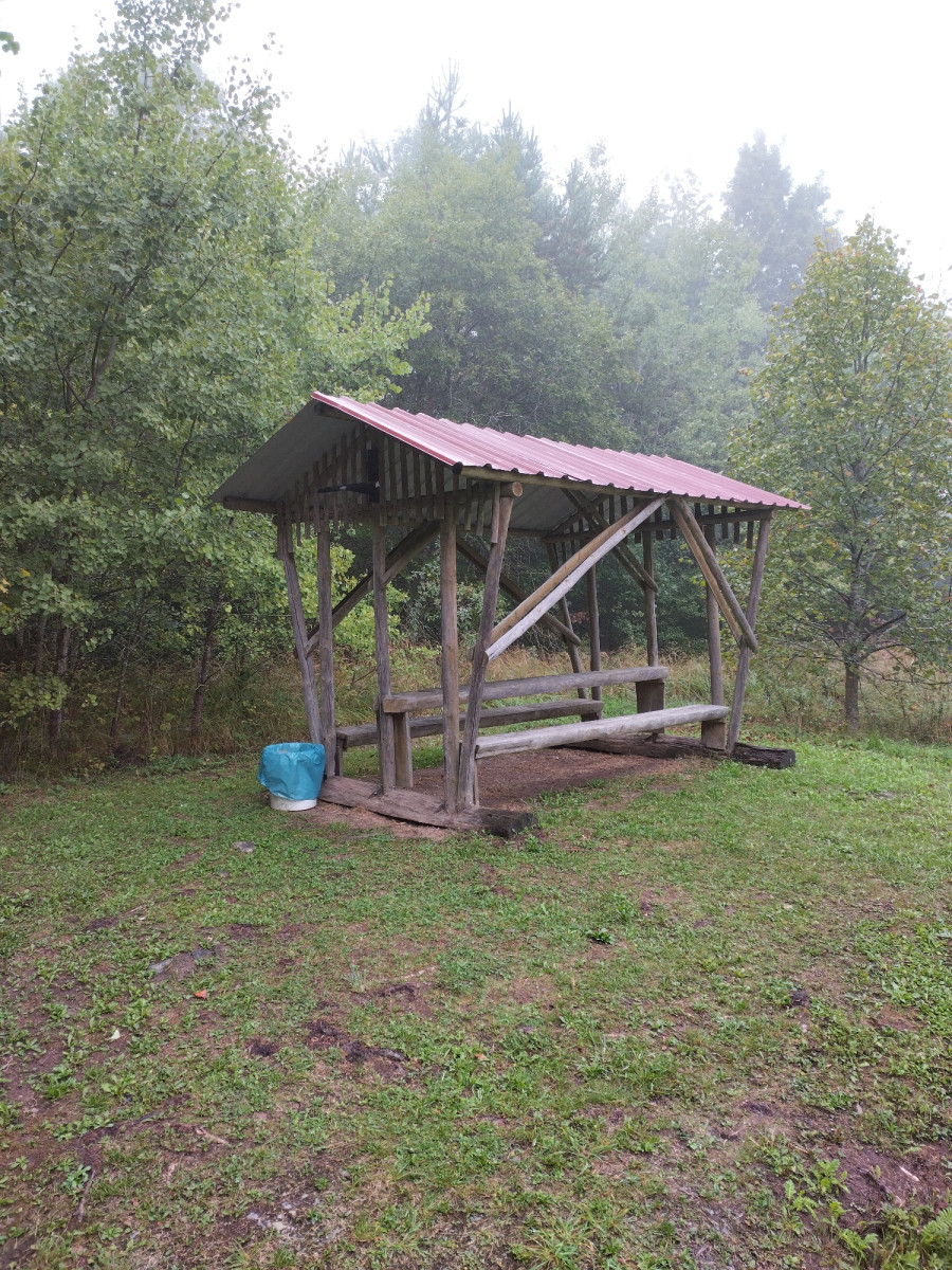 Lunch shelter near Kuchshügel