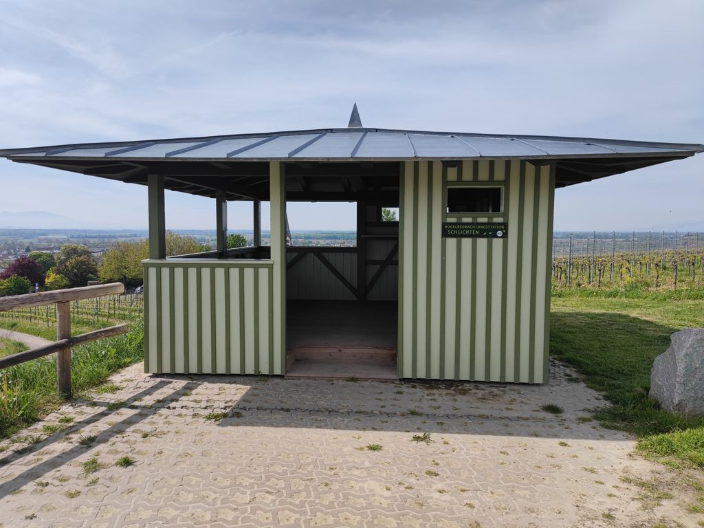 Vogelbeobachtungsstation Schlichten (Hütte mit Bank)