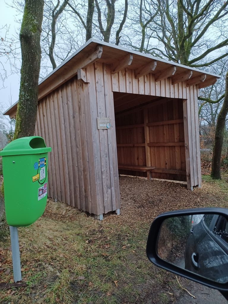 Holzhütte