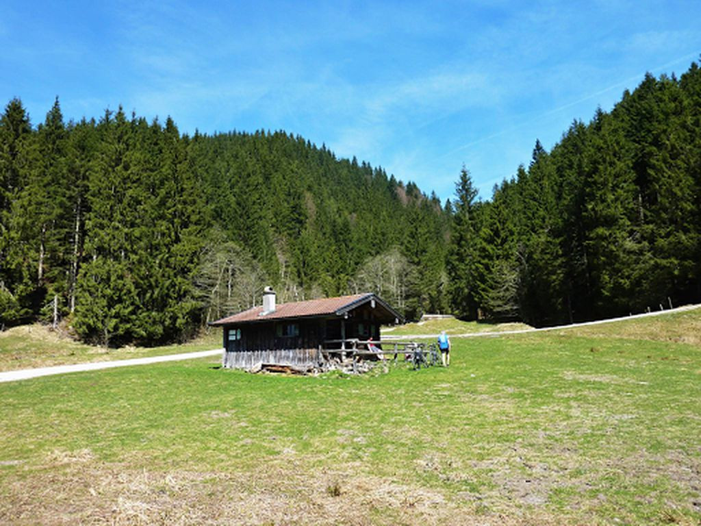 Wilderness hut Wasserscheidehütte