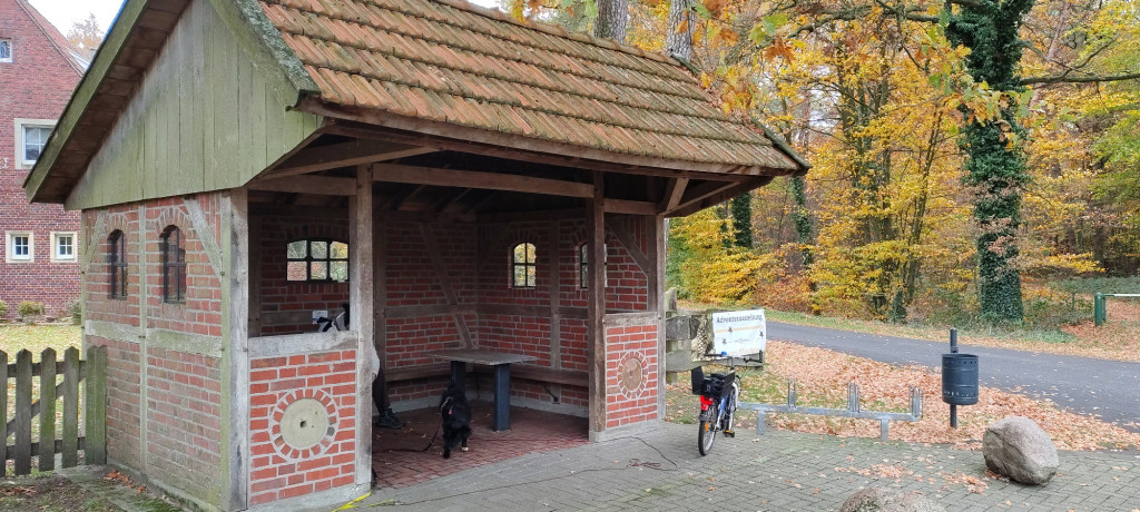 Lunch shelter near Beikelort