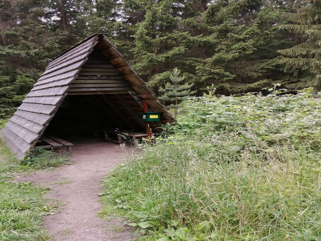 Hütte am Froschfelsen