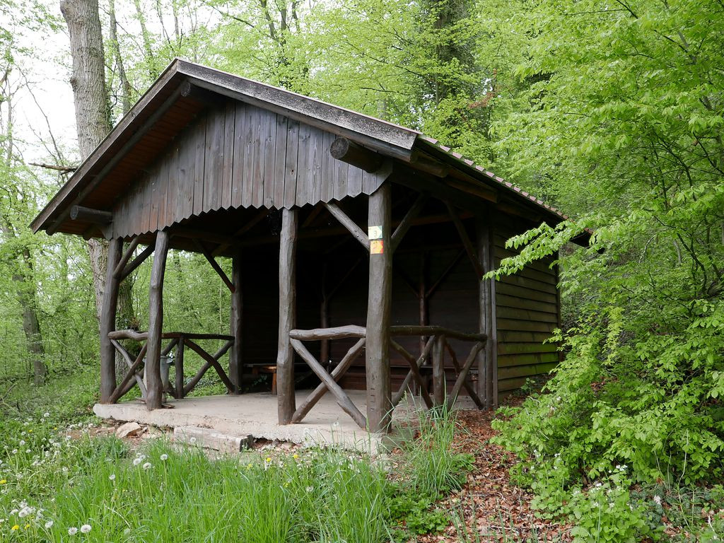 Schutzhütte am Altmühl-Panoramaweg