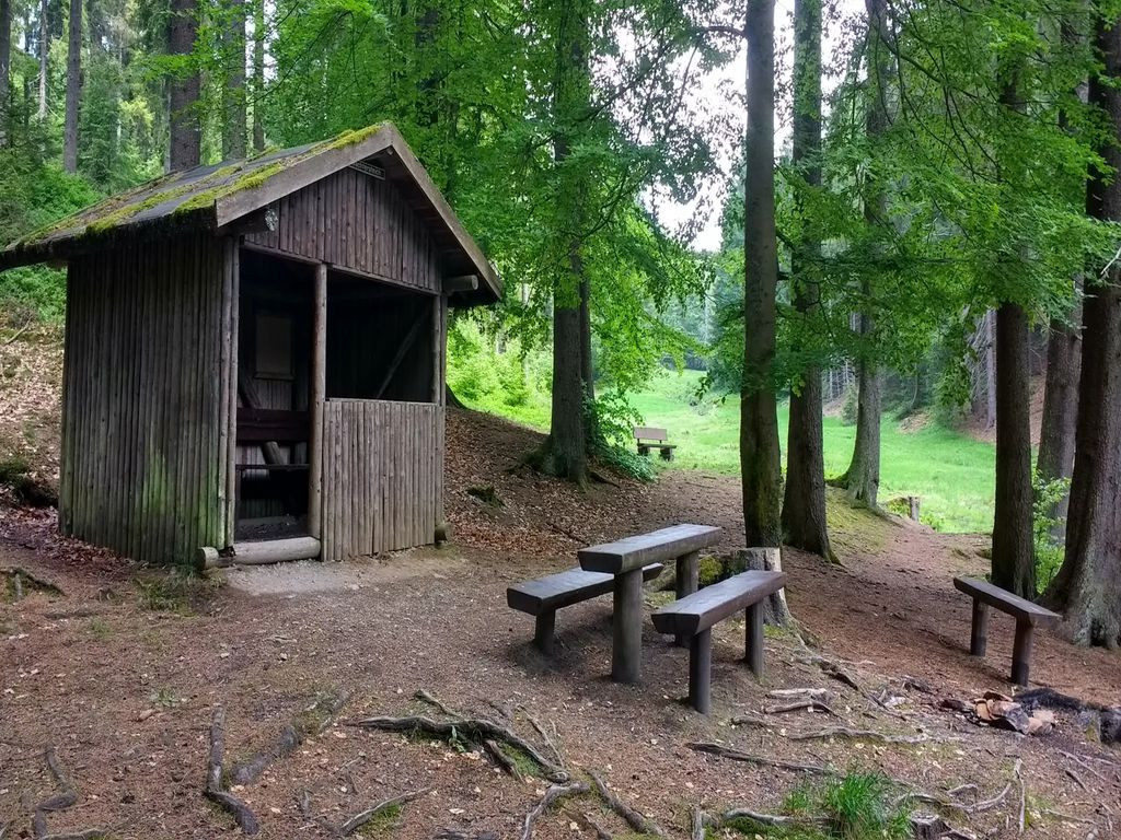 Schutzhütte am Wächtersteich