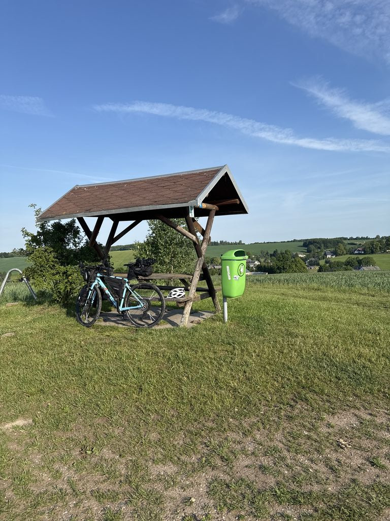 Lunch shelter near Irfersgrüner Straße
