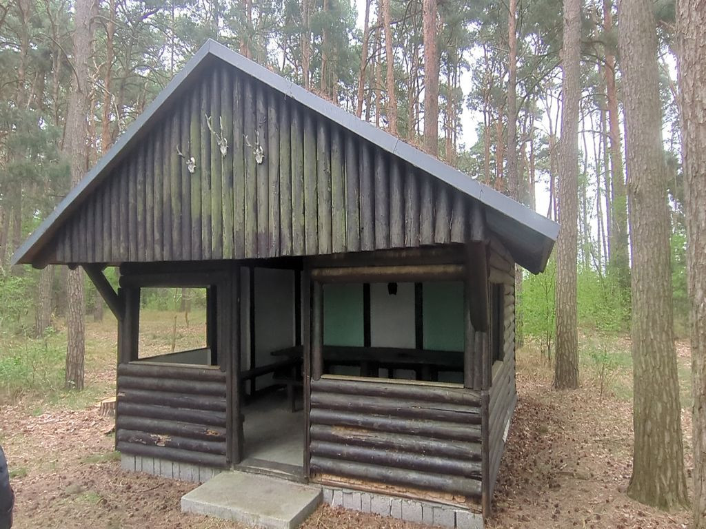 Shelter near the lake