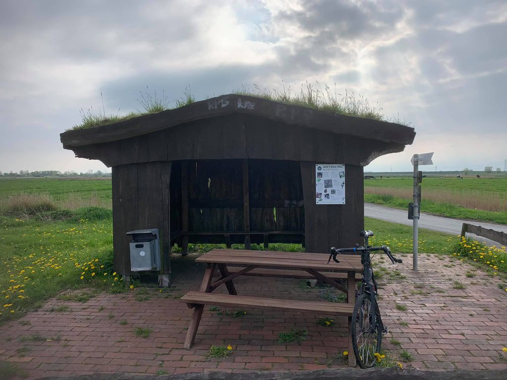 Shelter near Delje Koog