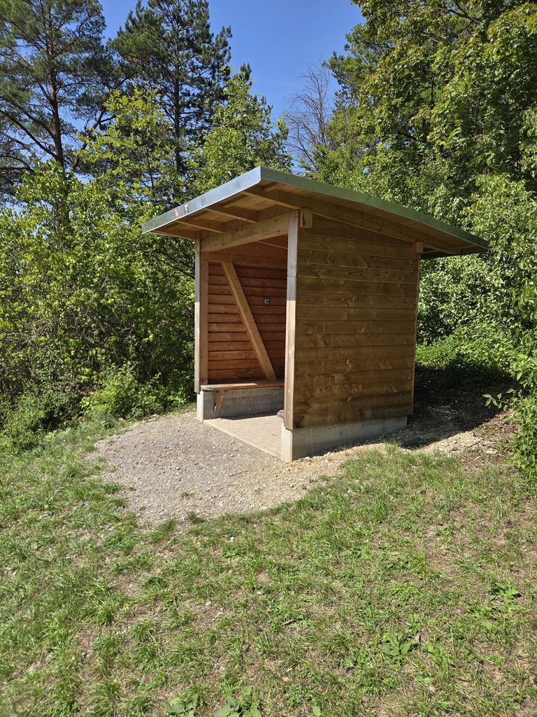 Unterstand im Meininger Stadtwald