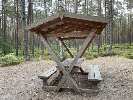 Lunch shelter near Pferdepfad