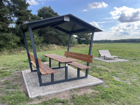 Lunch shelter near Grabower Straße