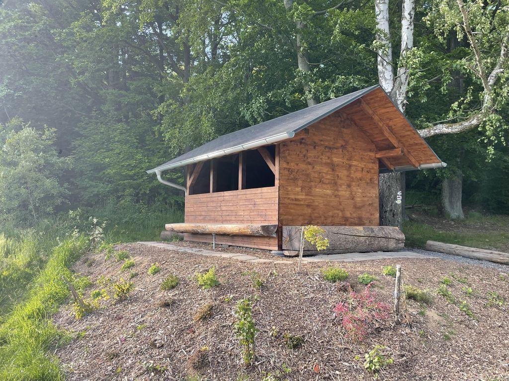 Big shelter with a nice view