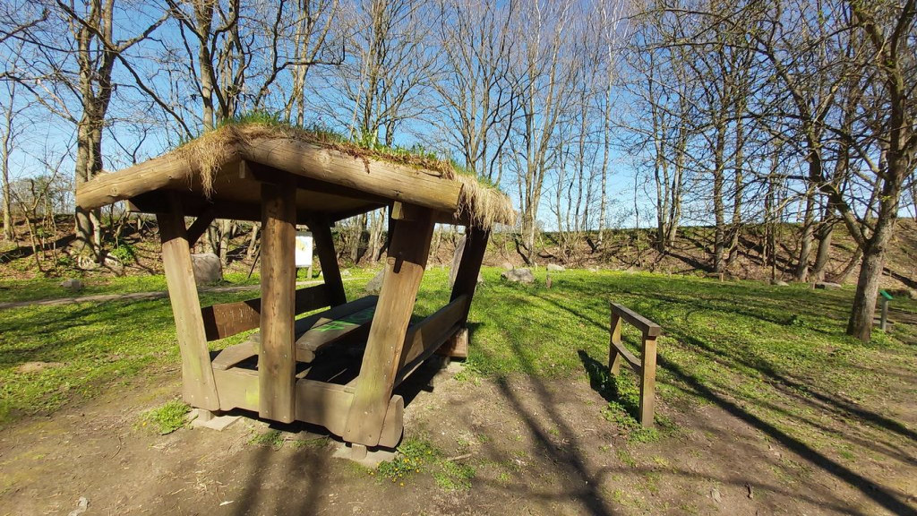 Old railway embankment