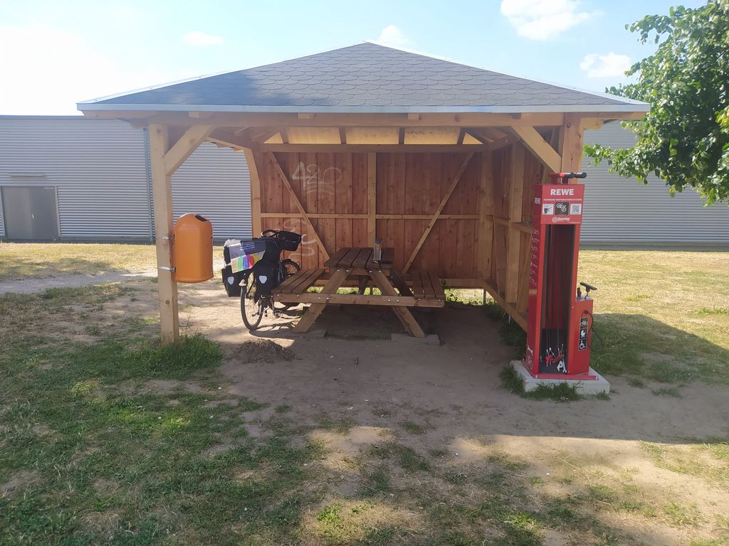 Lunch shelter near Elbdeich