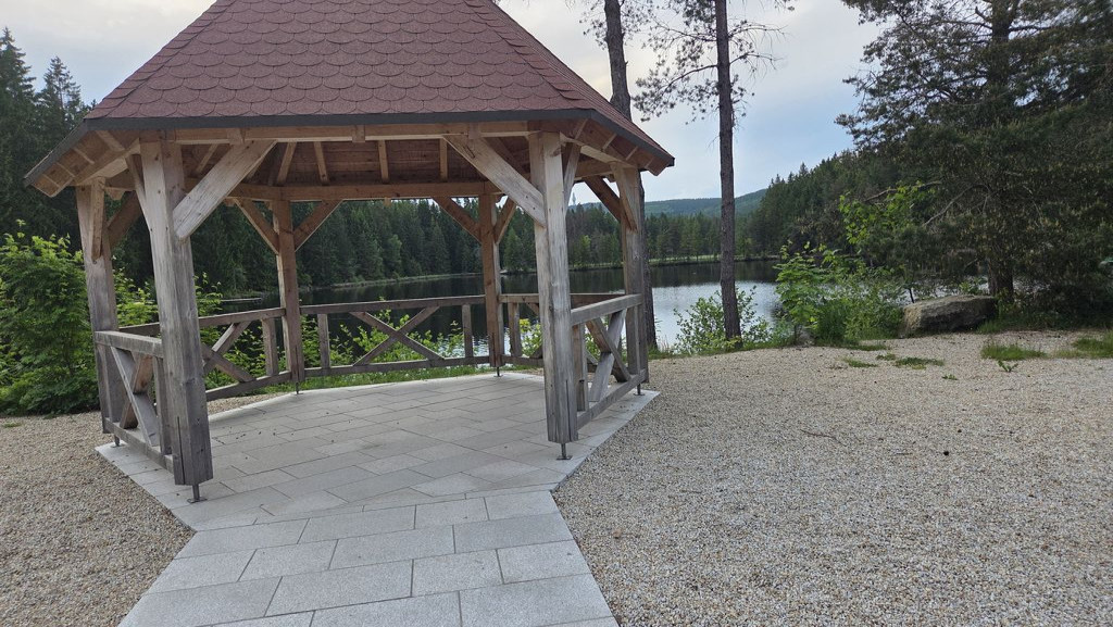 Lunch shelter near Am Fichtelsee