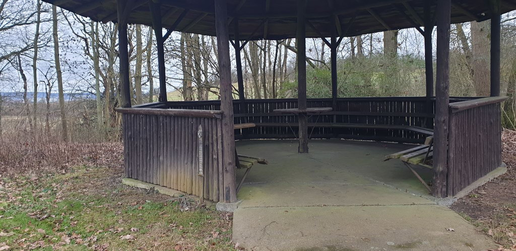 Lunch shelter near Weiherstraße