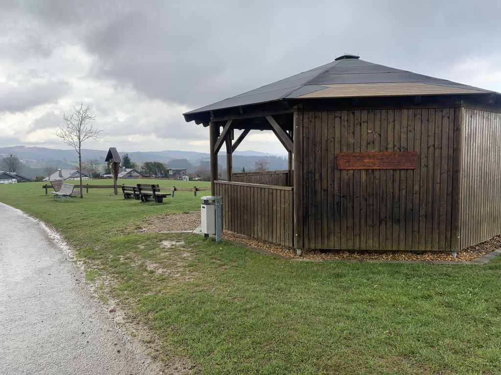 Rastplatz auf der Höhe