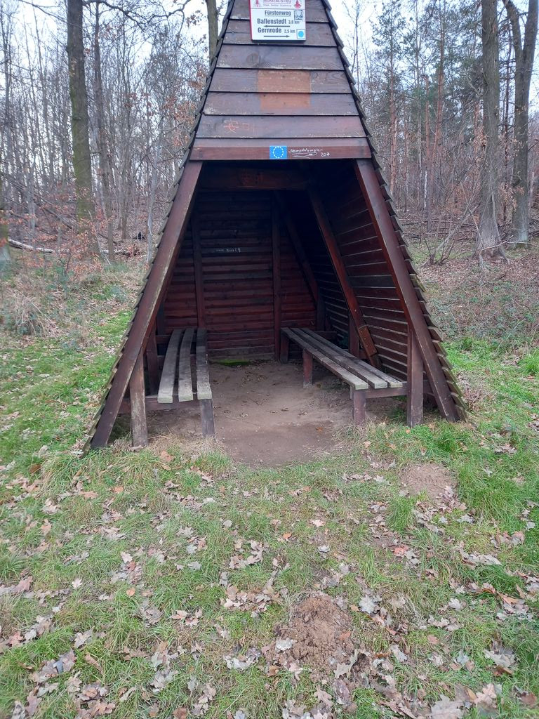 Hütte am R1 Fürstenweg