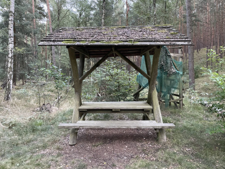 Lunch shelter near Weitzgrunder Weg